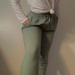 Sage green joggers